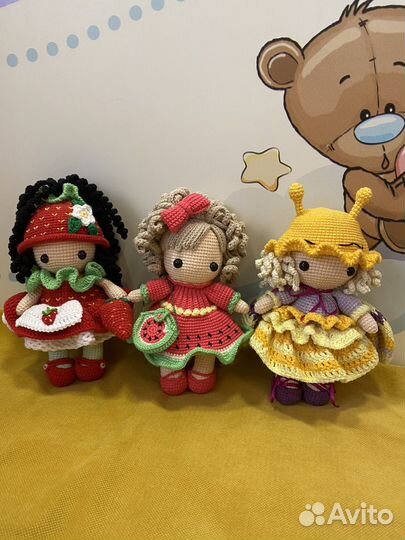 Кукла амигуруми