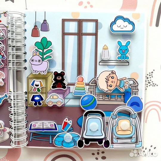 Тока Бока альбом на липучках