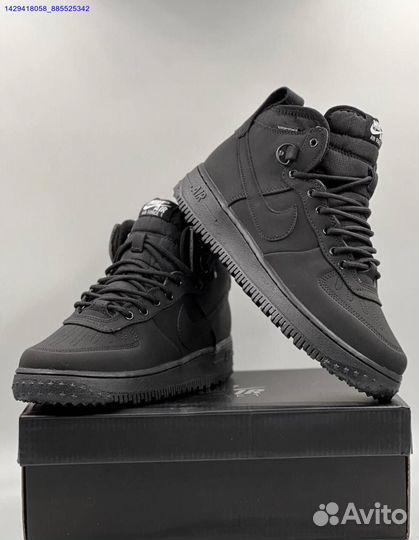 Ботинки Nike Air Force 1 Duckboot (с мехом) (Арт.11974)