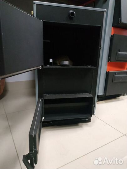 Котел на дровах Практик 16 В с варочной плитой