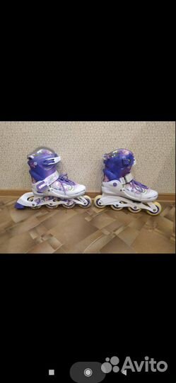 Роликовые коньки раздвижные 34 - 37 р-р