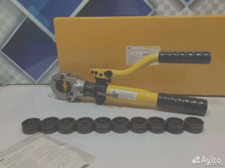 Пресс гидравлический ручной с ручным клапаном IEK