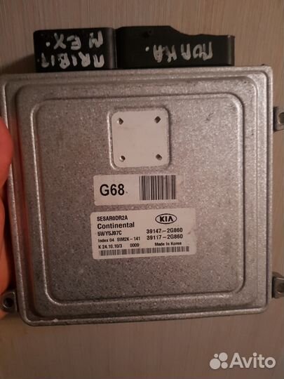 Блок управления для KIA 391172G860 391472G860