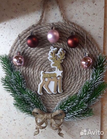 Венок новогодний