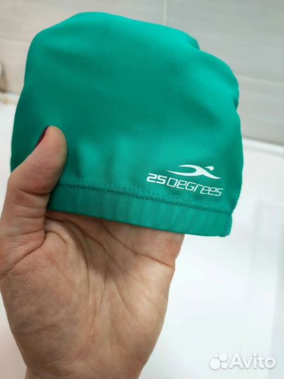 Шапочка для плавания детская тканевая