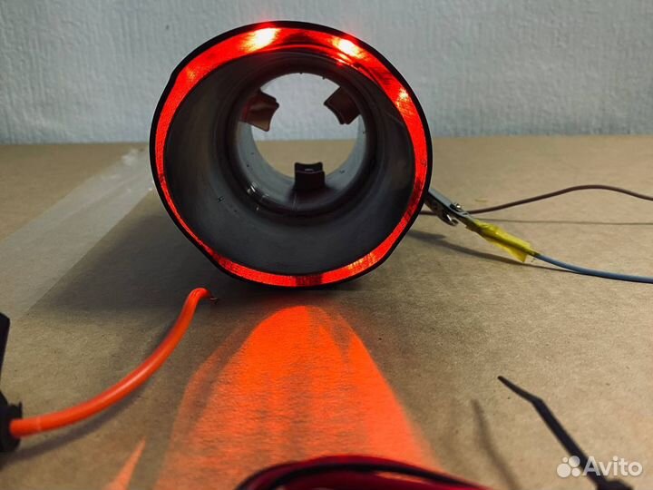 Насадка на глушитель Akrapovic с подсветкой