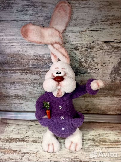 Зайка ручной работы
