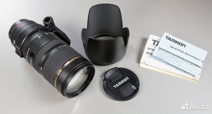 Canon Tamron SP 70–200mm F2.8 Di VC USD+Бленда+