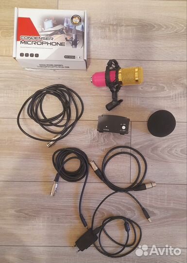 Фантомное питание и микрофон BM800