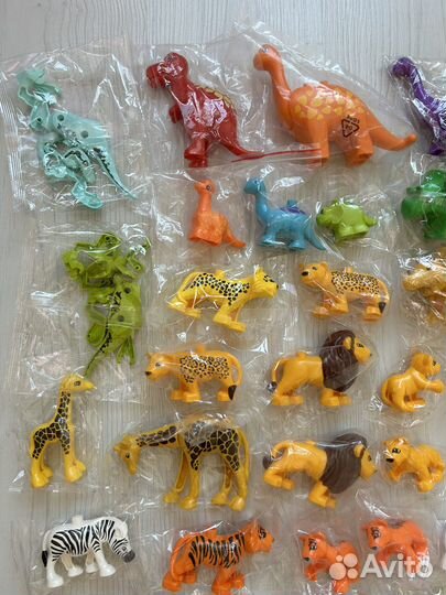 Животные для Lego Duplo новые