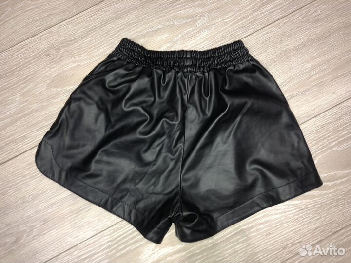 Шорты кожаные