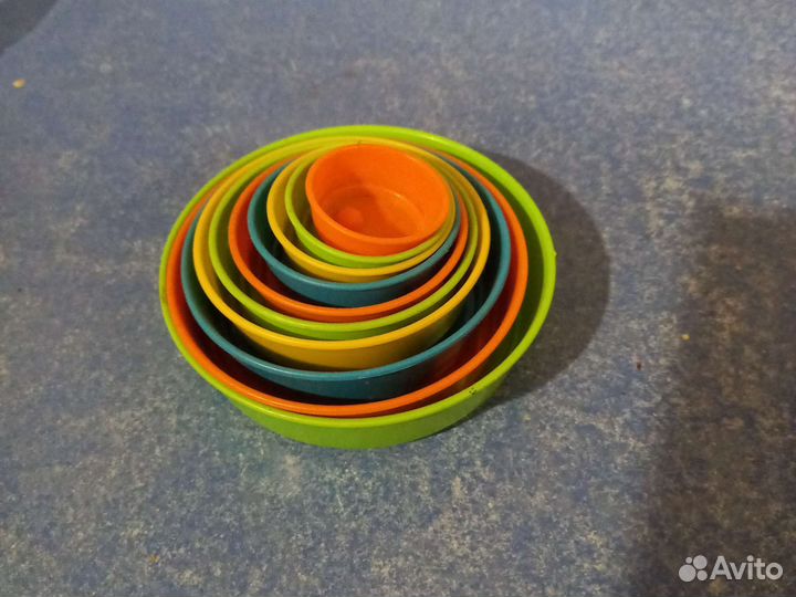 Пирамидки. Развивашка- черепашка