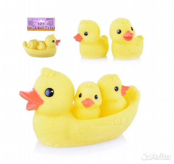 Уточка с утятами с-674