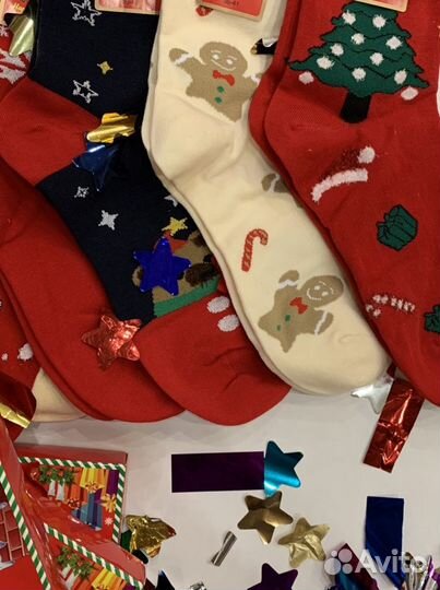 Новогодние носки