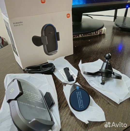 Держатель Xiaomi Wireless Car Charger Pro 50W