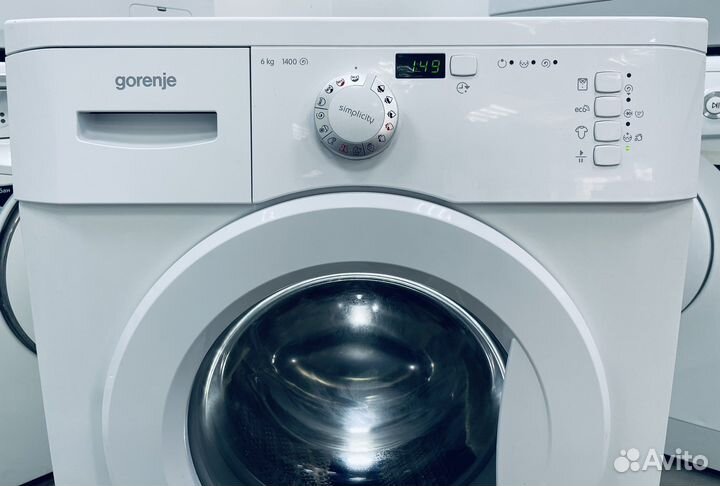 Стиральная машина бу. 6кг. 1400об. Гарантия
