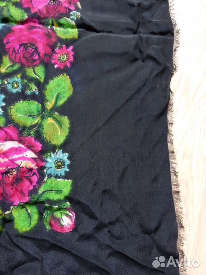 Платок шелк натуральный СССР