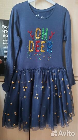 Нарядное платье для девочки mothercare 116 р