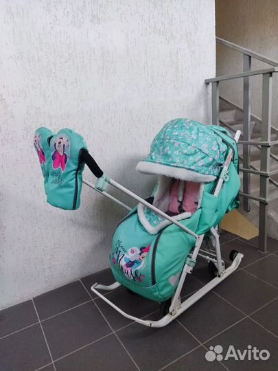 Коляска санки