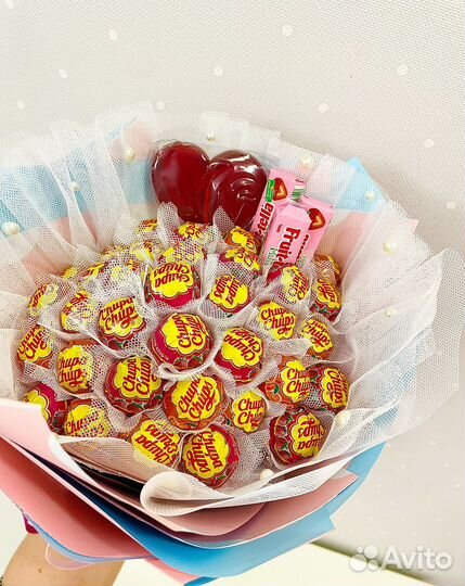 Букет из чупа чупсов