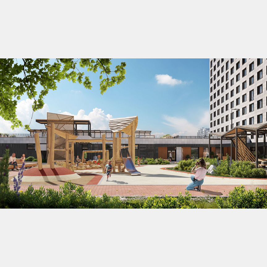 Квартира-студия, 33,8 м², 4/18 эт.