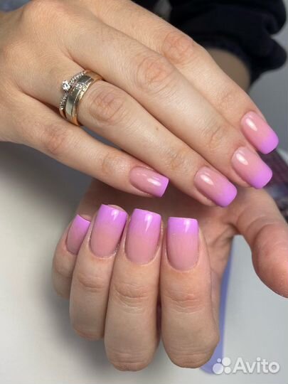 Коррекция наращённых ногтей