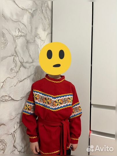 Русская народная рубашка для мальчика