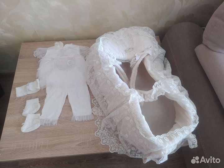 Комплект на выписку для девочки