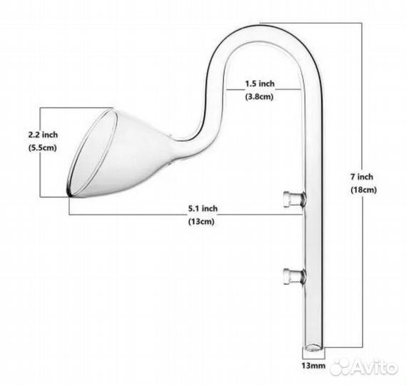 Трубки Lily Pipe забора и возврата воды