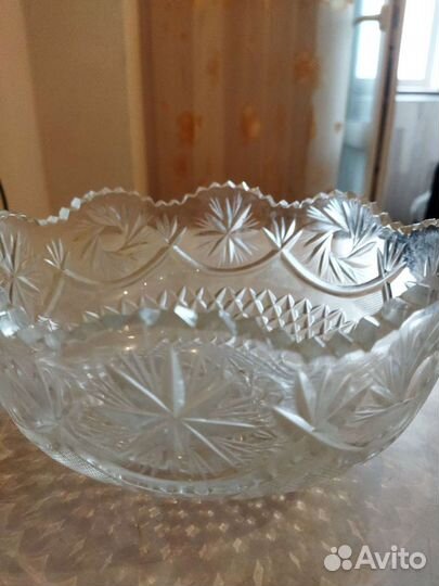 Хрустальная салатница