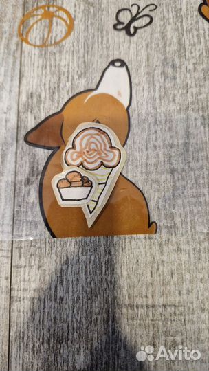 Наклейка мороженое