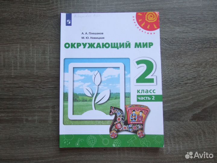 Плешаков Окружающий мир 2 класс Часть 2я 2021 г