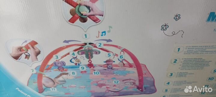 Детский развивающий коврик Tiny Love