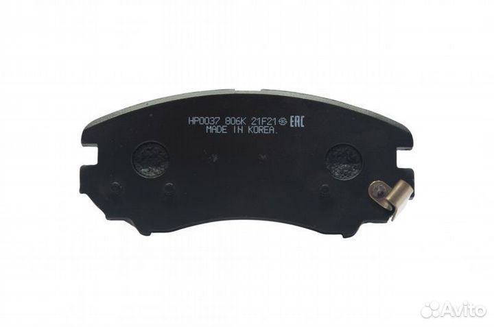 Колодки тормозные передние Sonata/Tucson