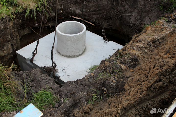 Септик из бетонных колец: надежно и долговечно