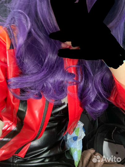 Парик мисато кацураги косплей евангелион