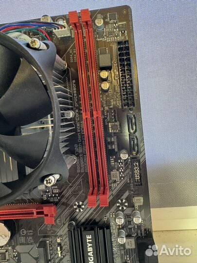 Комплект Intel Core I3 12100+Gigabyte B660M Gaming