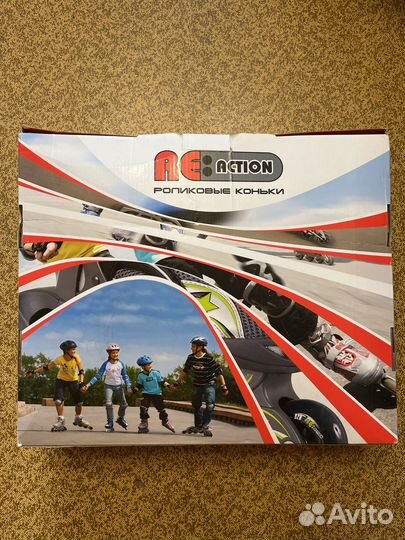Роликовые коньки reaction