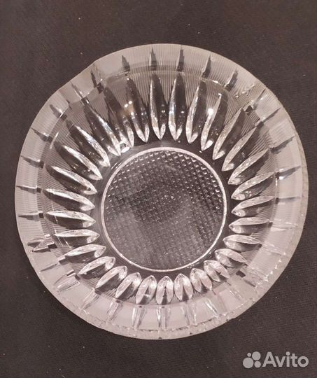 Пепельница хрустальная чсср