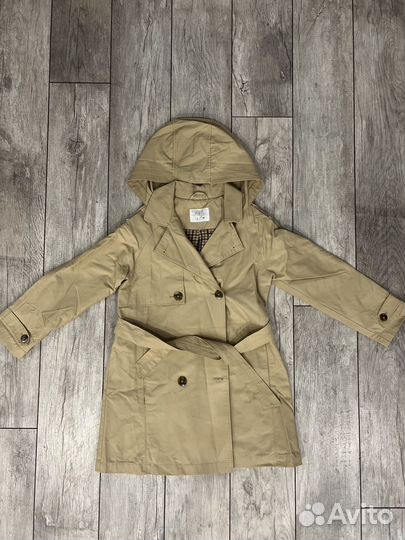 Плащ для девочки zara 134 см