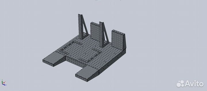 Чертежи сварочных столов 3D для лазера формат DXF