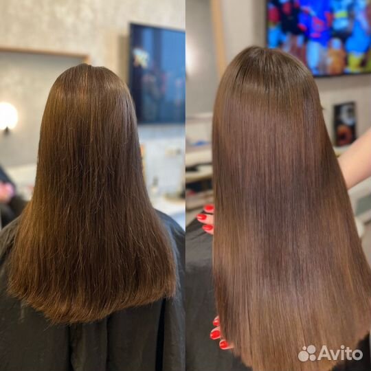 Кератин/Ботокс для волоc/Кератиновое выпрямление