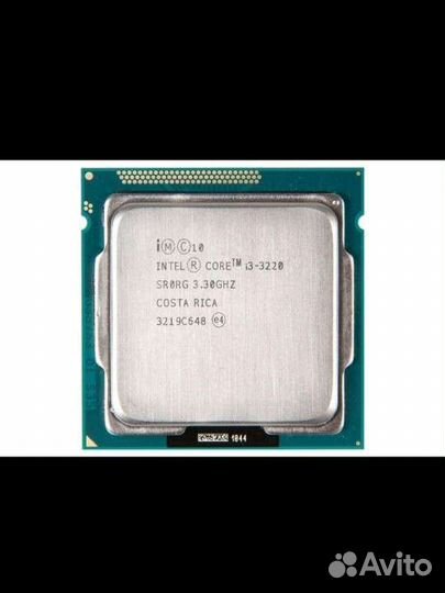 Процессор intel core i3 3220