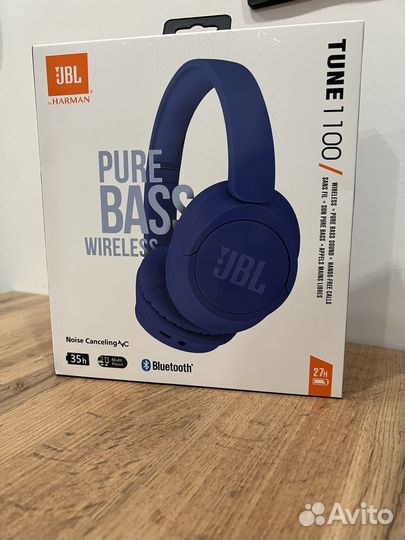 Беспроводные наушники jbl tune 1100
