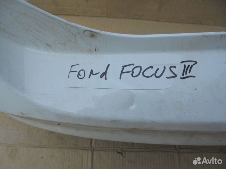 Бампер задний Ford Focus 3 седан