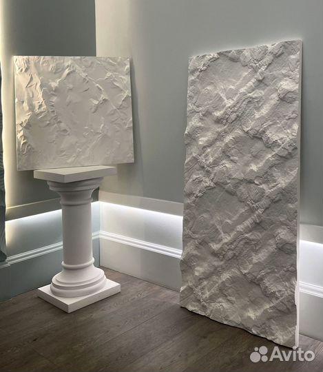 Гипсовые панели скала