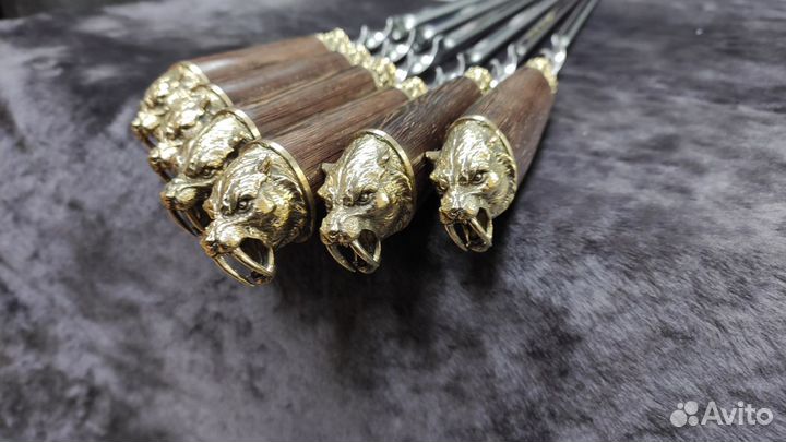 Подарочные шампура Саблезубые тигры