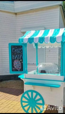 Продавец. Сладкая вата. Кукуруза