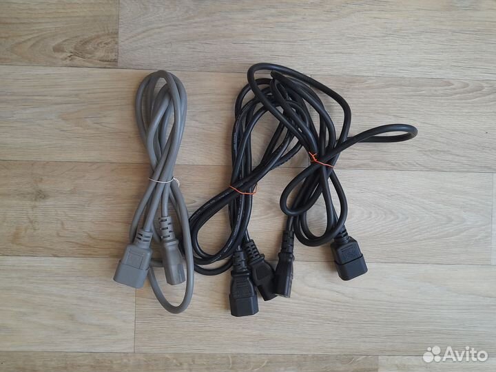 Удлинительный кабель питания 1.8м IEC C14