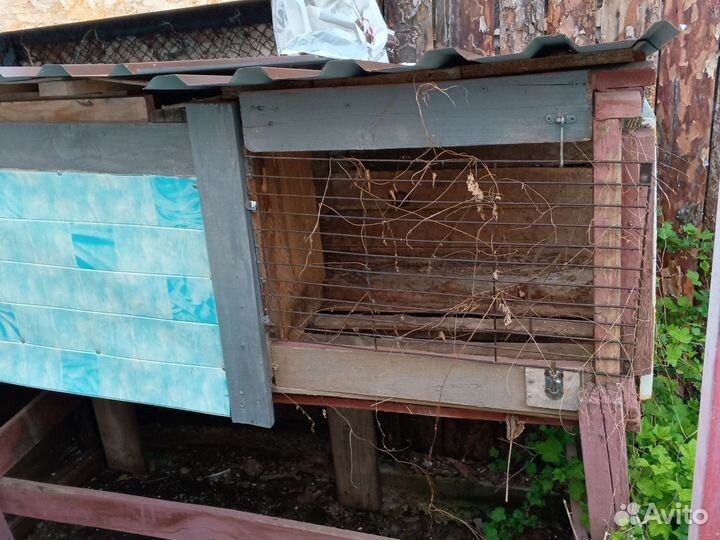 Клетка для кролика + ящики